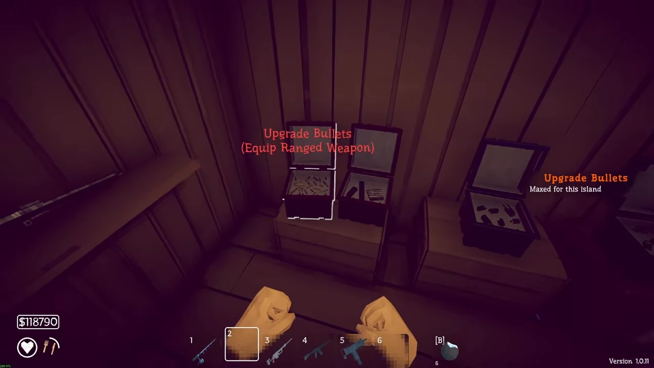 Upgrade Bullets with Equip Ranged Weapon requirement