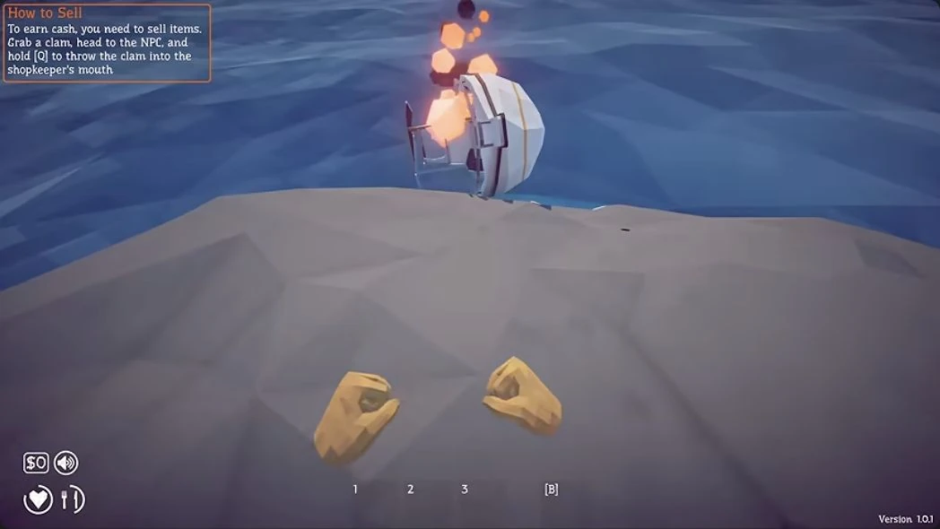 How to Sell tutorial on the shoreline